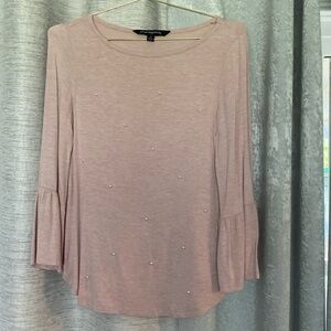 Women’s size small blouse, spring colors. Pink color